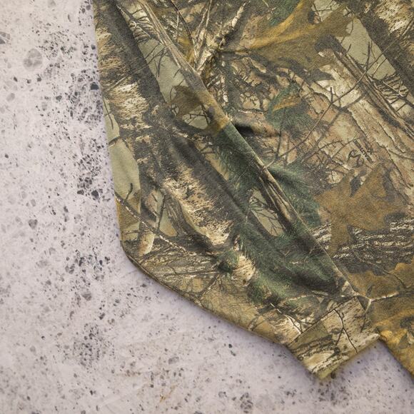 Vintage Carhartt K285 977 Realtree FADED Camo Long Sleeve Pocket Shirt Medium - Picture 6 of 11